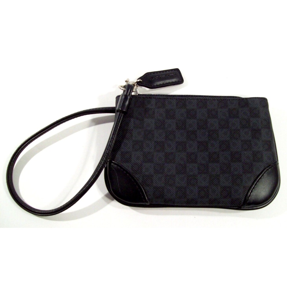 Women's Vintage Liz Claiborne Small Black Wristlet Purse